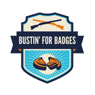 Bustin for Badges Logo